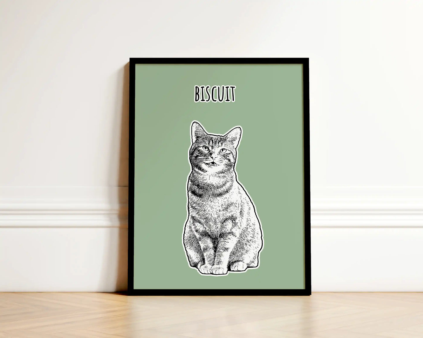 Black & White Pet Portrait