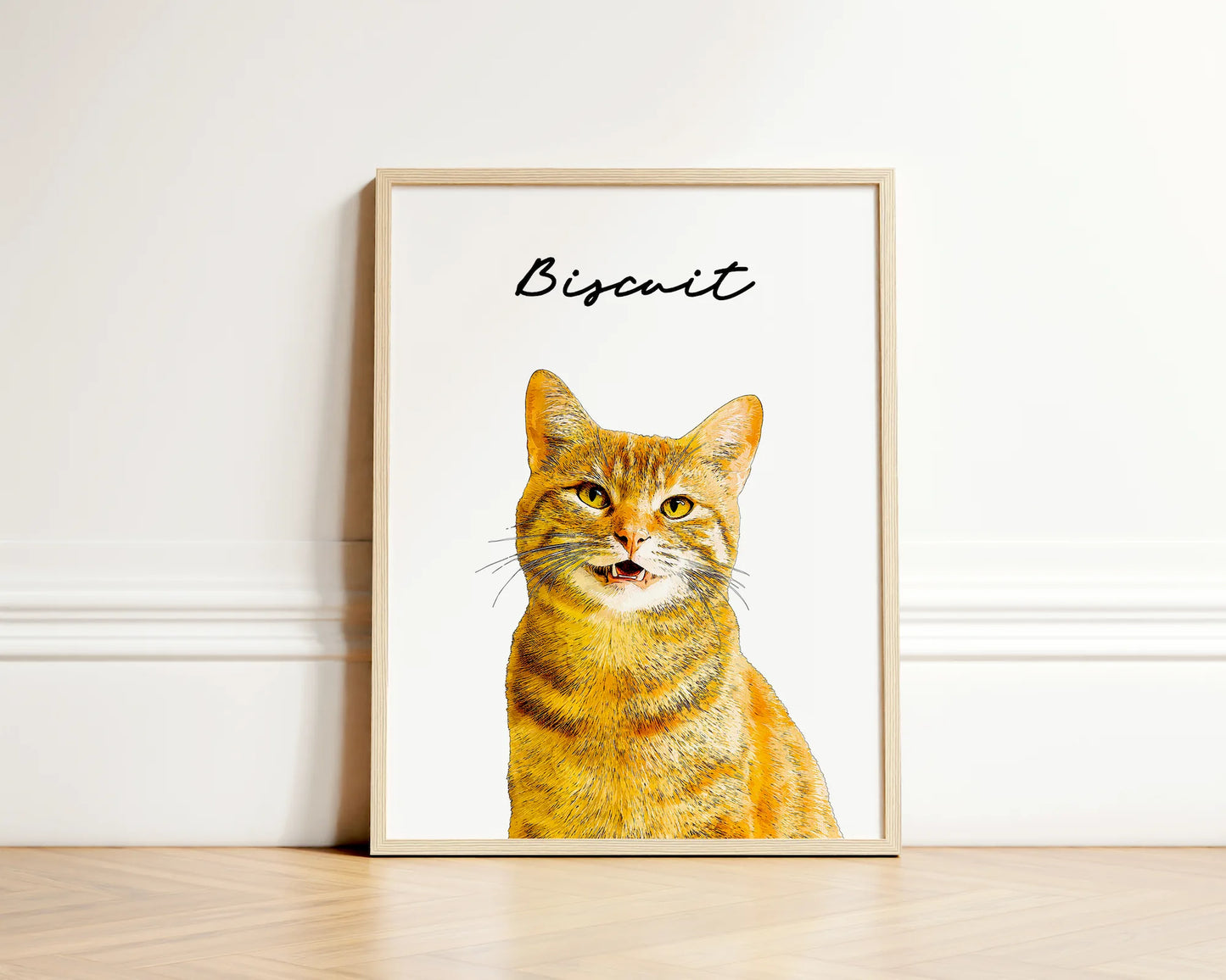 Watercolor Sketch Pet Portrait